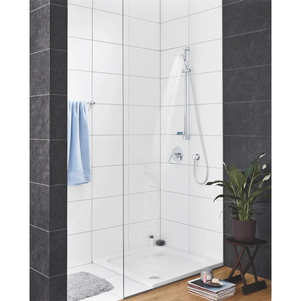 Set saliscendi doccia a 2 getti con asta 60 cm Tempesta 100 - immagine 5