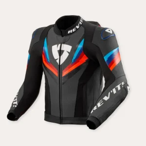 GIACCA IN PELLE REV'IT! QUANTUM 3 PRO
