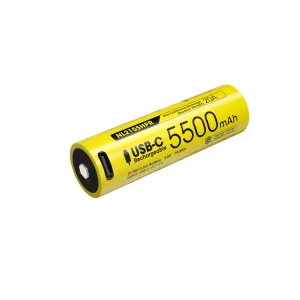 NITECORE | NL2155HPR - Batteria Li-ion 21700 da 5500 mAh
