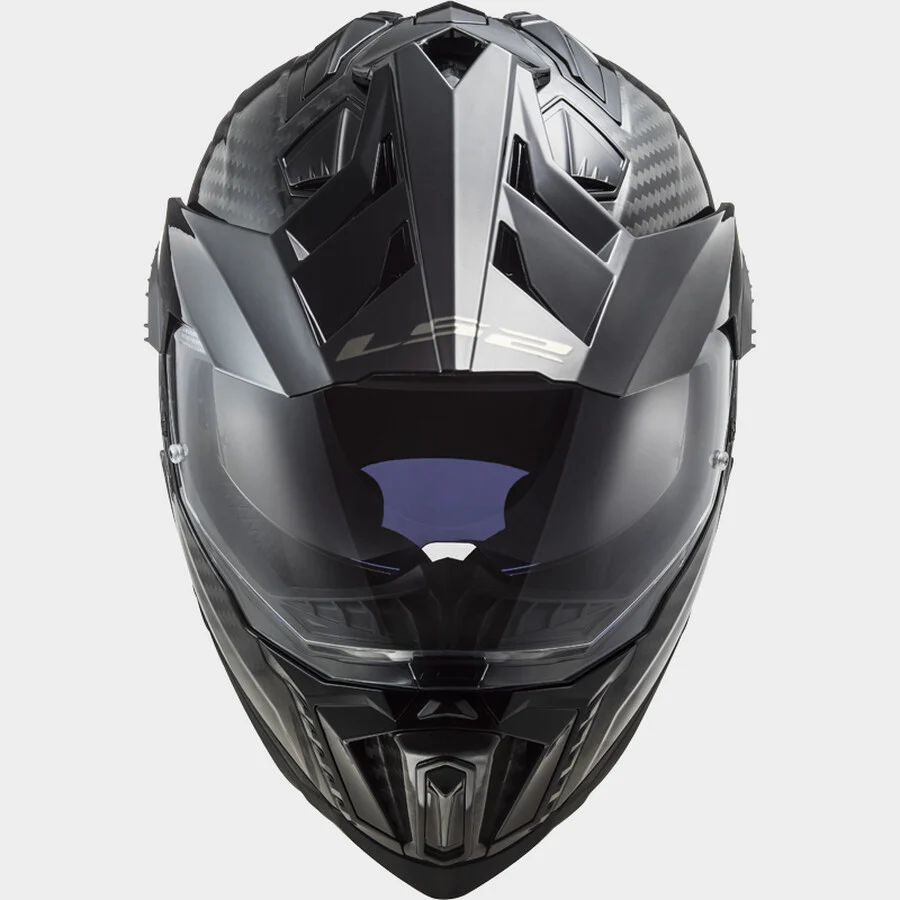 CASCO CROSS LS2 EXPLORER CARBONIO - immagine 4