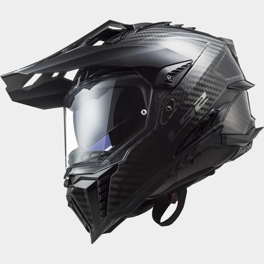CASCO CROSS LS2 EXPLORER CARBONIO - immagine 6