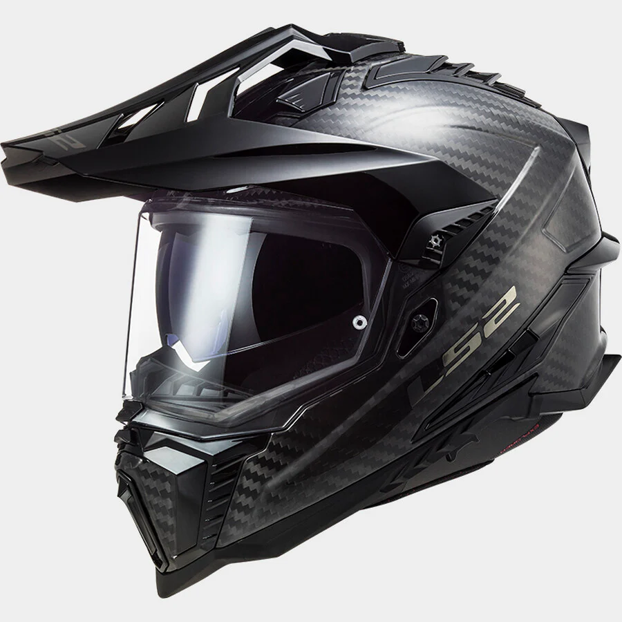 CASCO CROSS LS2 EXPLORER CARBONIO - immagine 3