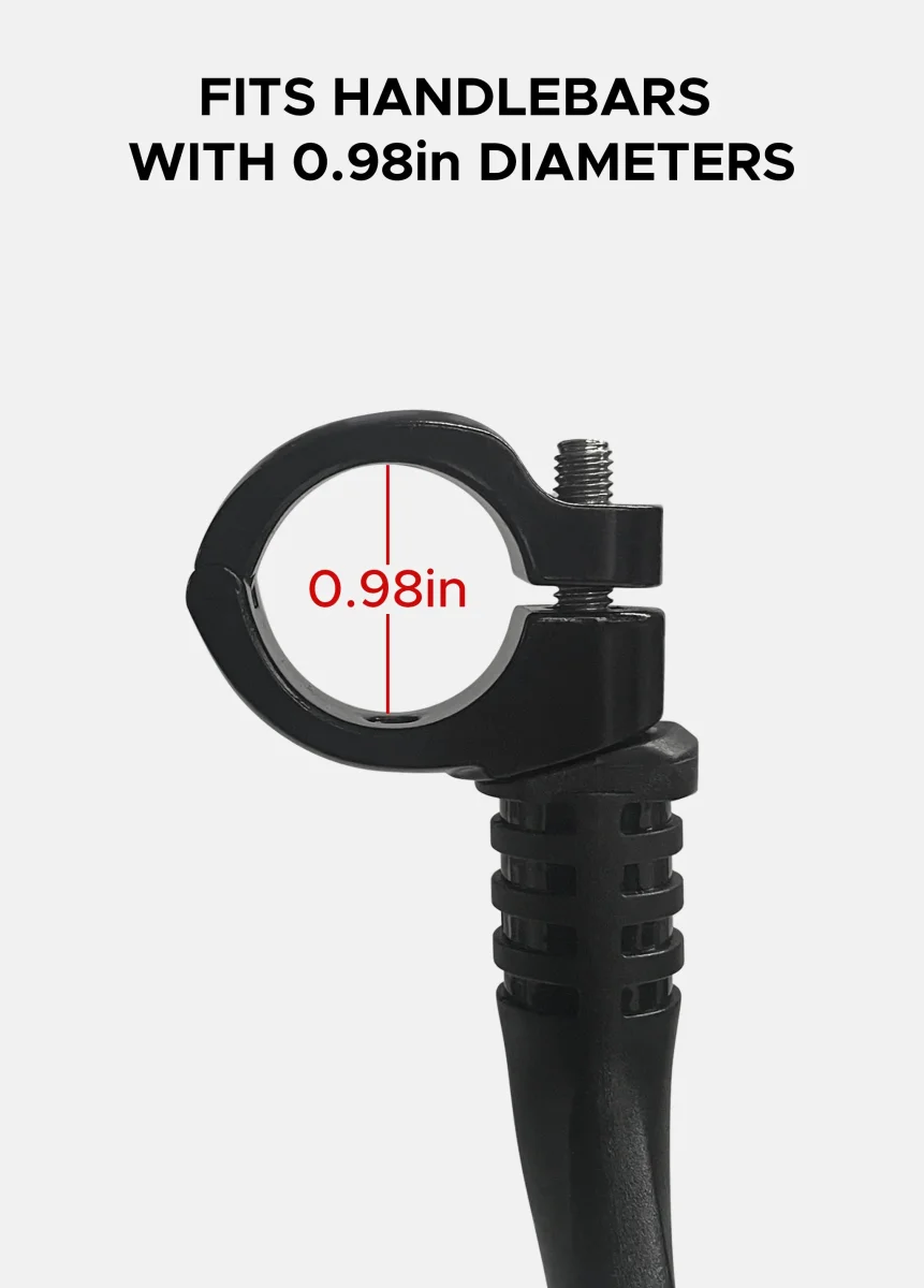 Specchietto Retrovisore Universale 360° per Bici e Monopattini Elettrici - immagine 6