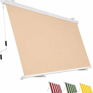 Tenda da balcone para sole a caduta con cassone 300x250 cm con profili in alluminio