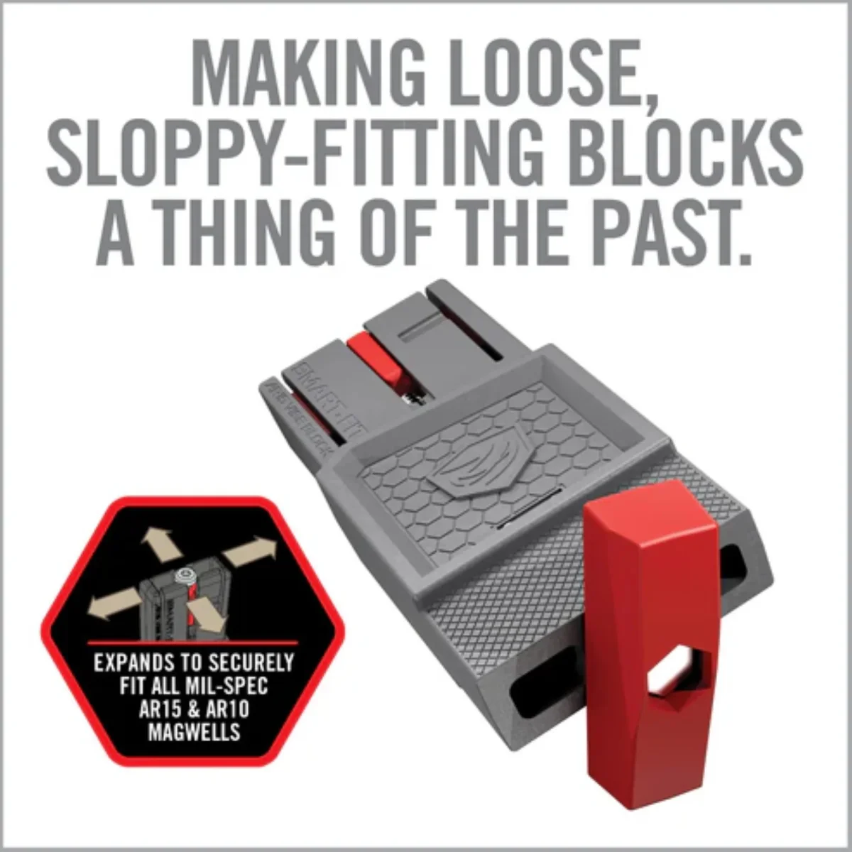 REAL AVID | SMART-FIT AR-15 VISE BLOCK WITH SLEEVE FOR AR10- Sistema di blocco per AR-15 - immagine 4
