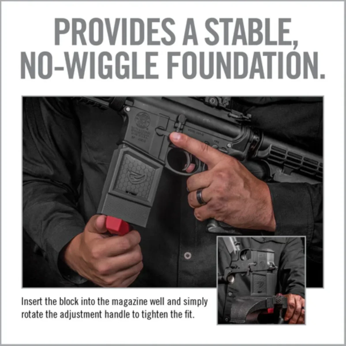 REAL AVID | SMART-FIT AR-15 VISE BLOCK WITH SLEEVE FOR AR10- Sistema di blocco per AR-15 - immagine 7