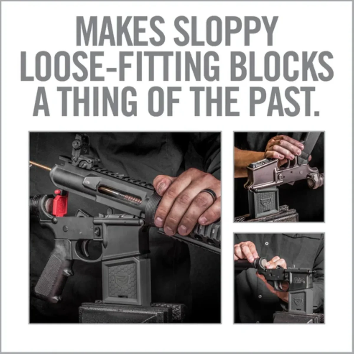 REAL AVID | SMART-FIT AR-15 VISE BLOCK WITH SLEEVE FOR AR10- Sistema di blocco per AR-15 - immagine 8