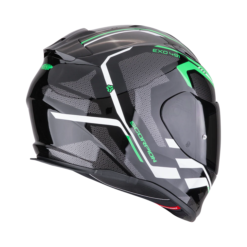 CASCO INTEGRALE SCORPION EXO-491 KRIPTA - immagine 8