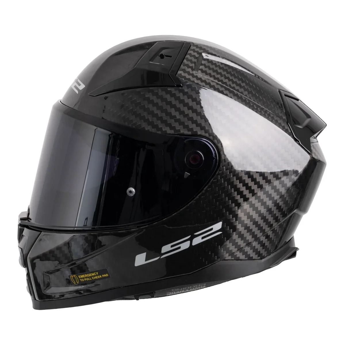 CASCO INTEGRALE LS2 VECTOR II CARBON SOLID - immagine 8