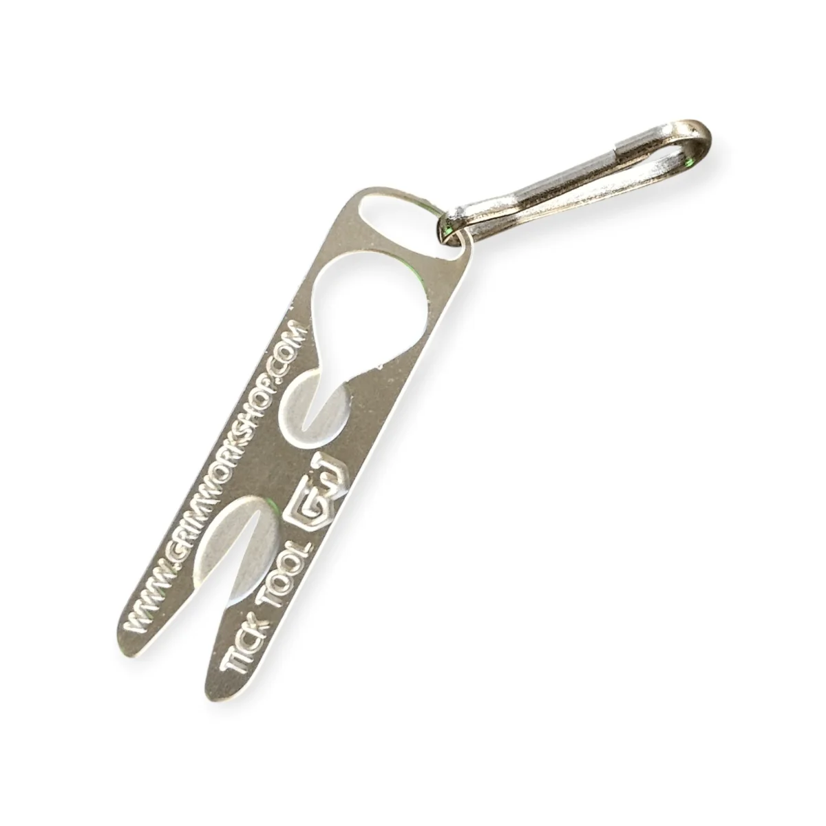 GRIM WORKSHOP | TICK REMOVER MICRO TOOL - Portachiavi con strumento rimuovi secche - immagine 2
