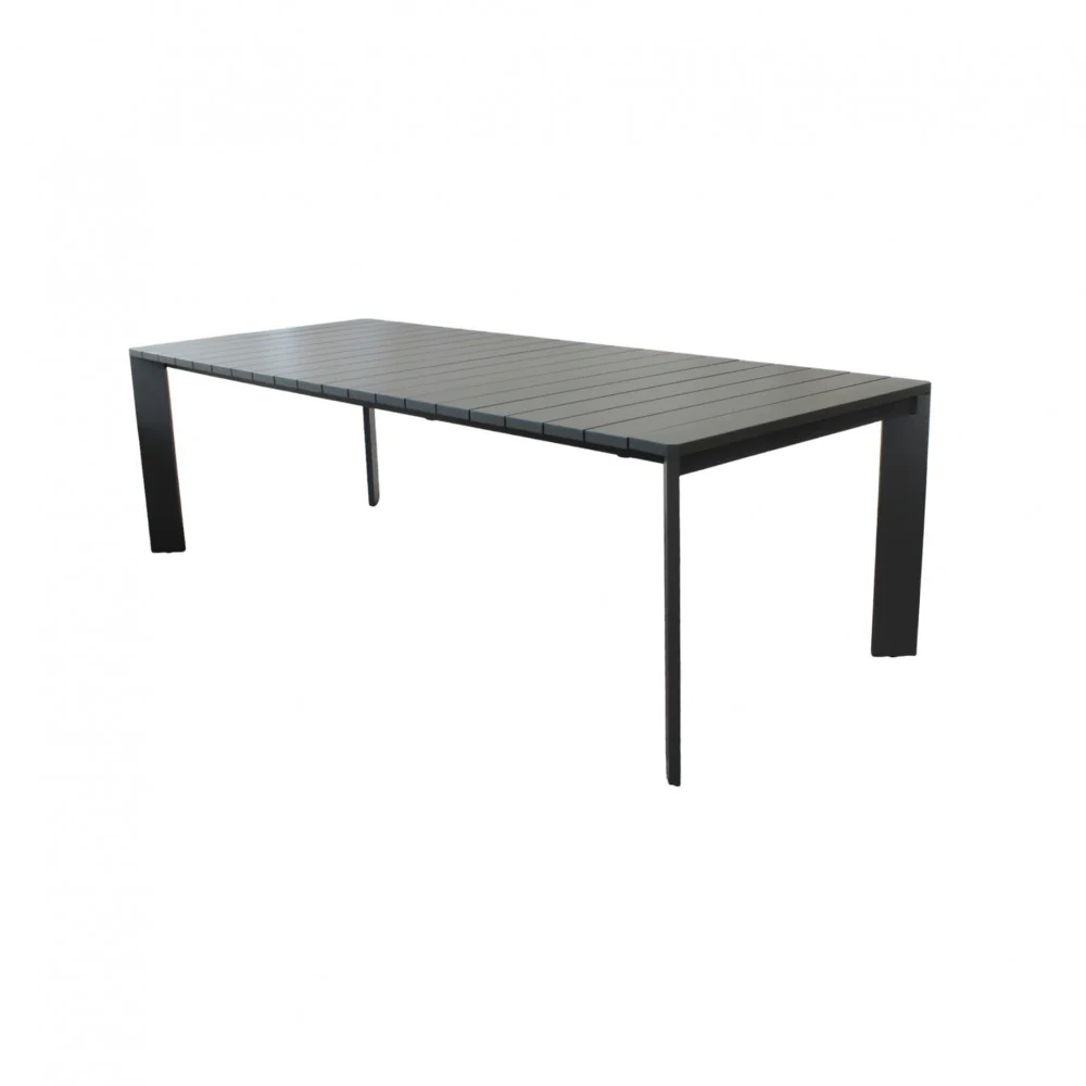 Tavolo allungabile con struttura in alluminio 200/250x100xH75 cm Brollin - immagine 3