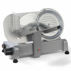 Affettatrice elettrica domestica lama 220 mm potenza 140w corpo in alluminio taglio regolabile mm 15 acciaio temperato qualità professionale made in Italy