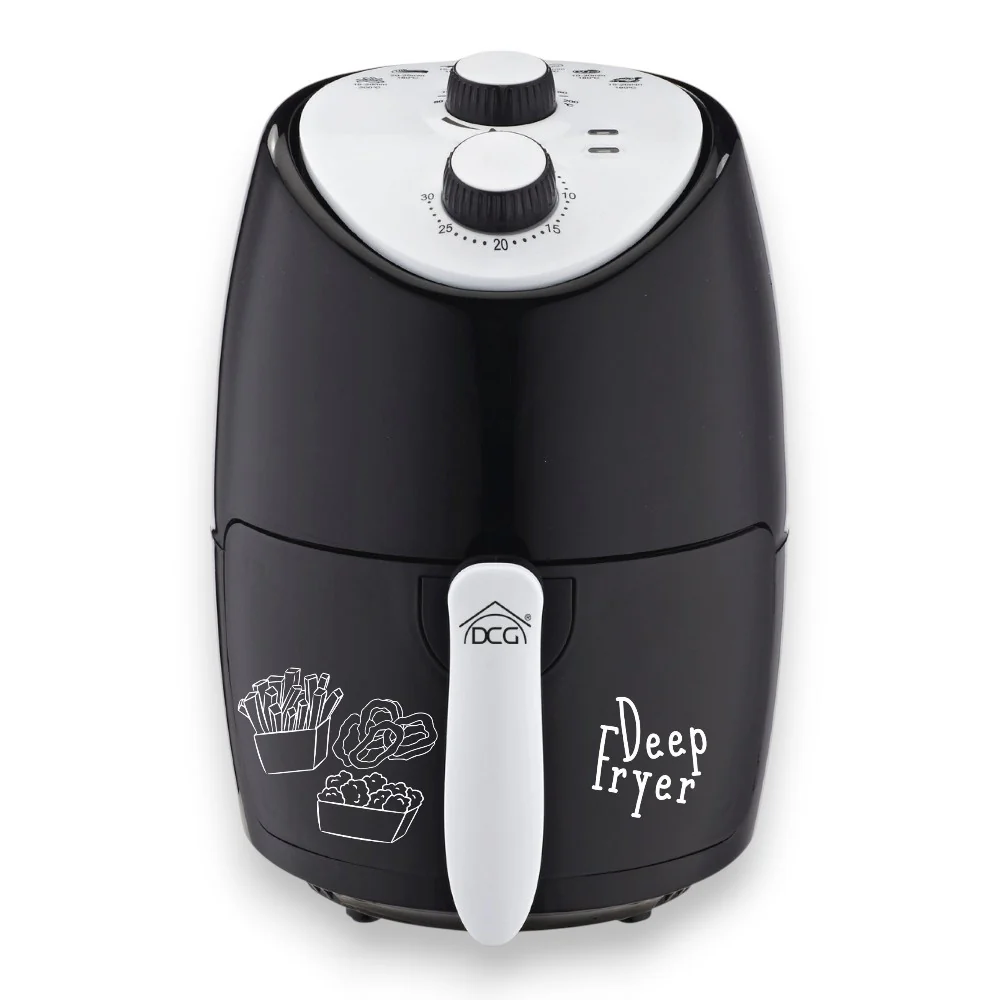 Friggitrice ad aria 1000w cestello 2 lt con timer e termostato regolabile FR3504 - immagine 5