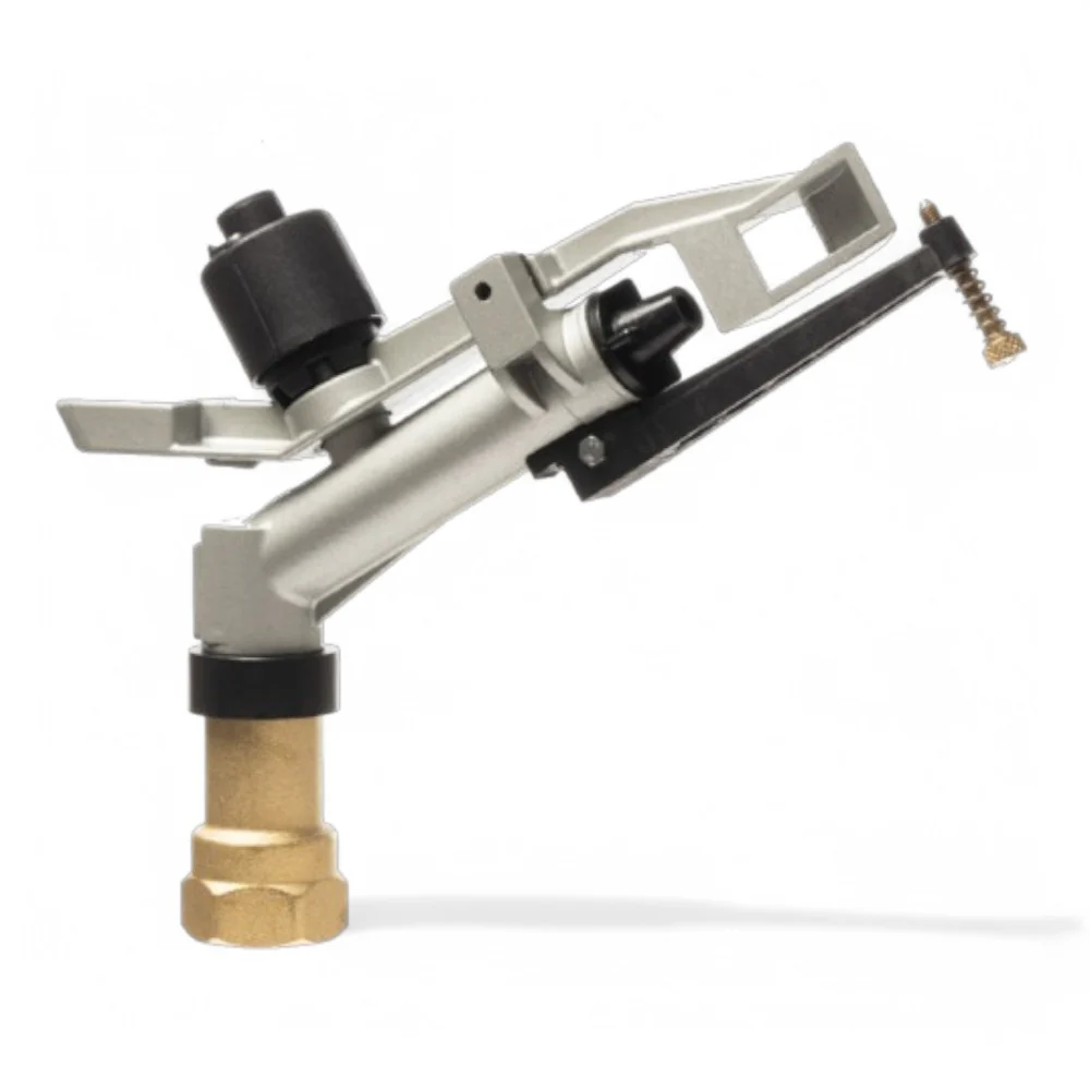Irrigatore circolare 1"1/4F ad impulsi di medio e bassa portata con singolo ugello intercambiabile