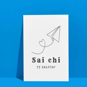 Poster Sai chi ti saluta A5 - Silvia Camilleri