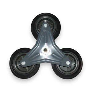 Set ruote ricambio per carrello a sei ruote compatibile robustezza affidabile dimensioni standard installazione facile