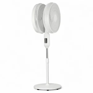 Ventilatore a piantana 50W con telecomando e timer doppio con diametro 40 cm